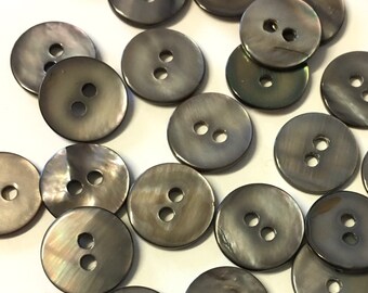 Grey Mother of Pearl | Etsy