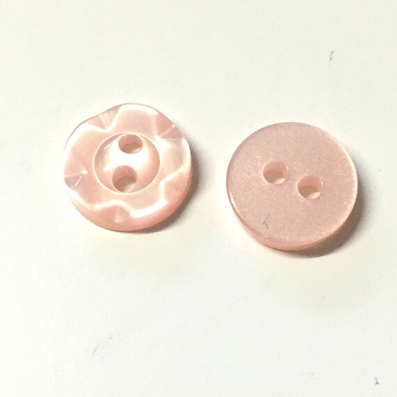 11/ mm bianco opalescente bottoni a forma di fiore confezione da 10