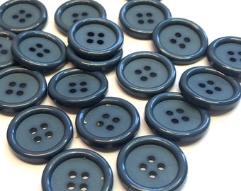 Lot De 20 Boutons De Chemise De 18 Mm - Boutons Ronds En