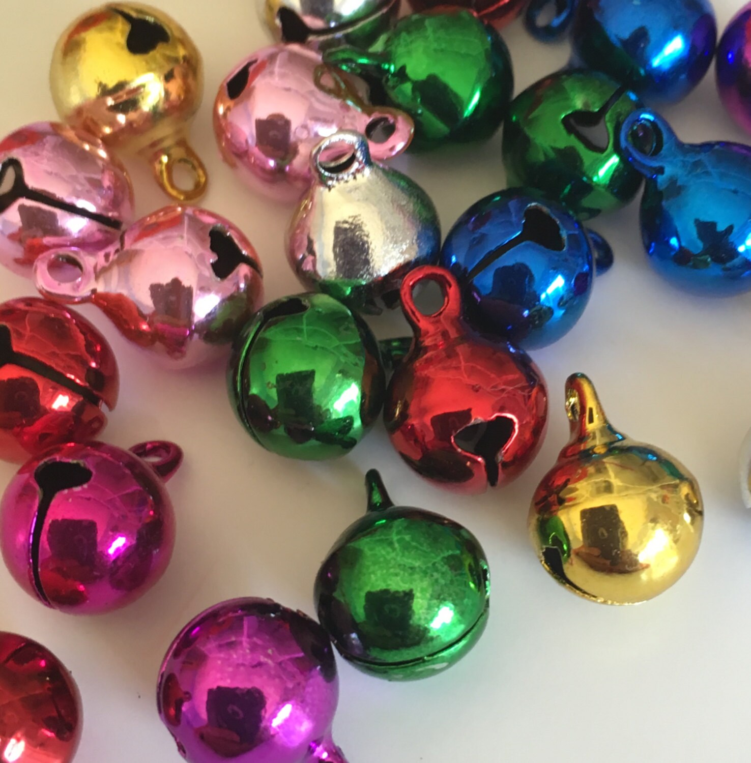 5X Metal Christmas jingle bells Star Design For DIY Pet Collar Part Home Decor 5X Metal Christmas jingle bells Star Design For DIY Pet Collar Part Home Decor