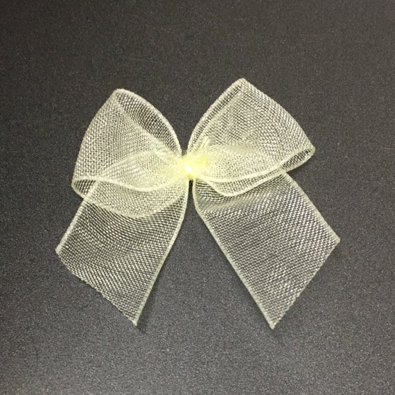 Nastro In Organza Alta Qualità – Colore Crema, Larghezza 12 Mm, Rotolo Da 45 Mt, Per Scrapbooking E Pacchi Regalo