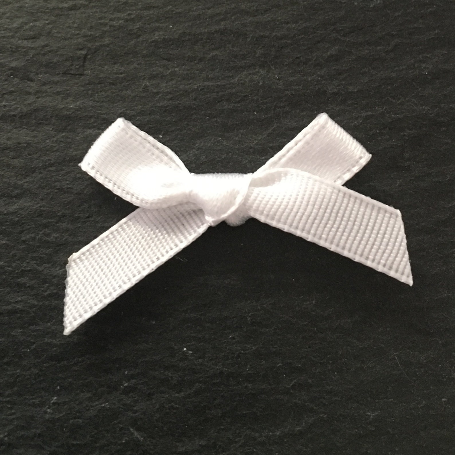 20 satin ribbon bows white ribbon bows white satin bows Etsy