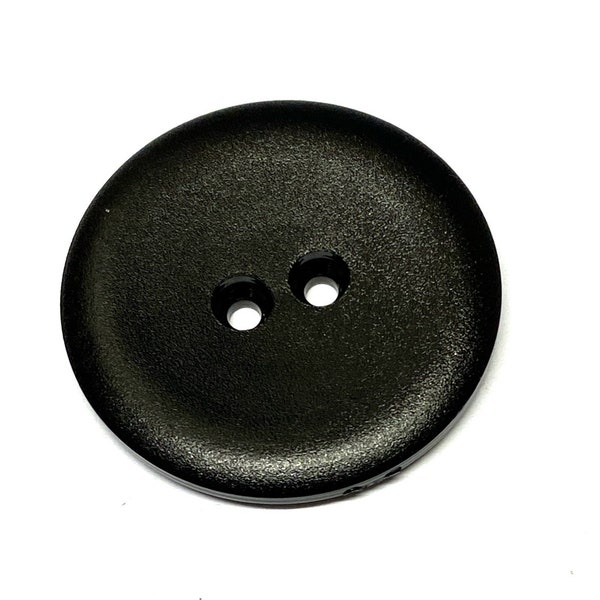 3477 Black Button Detail Coat