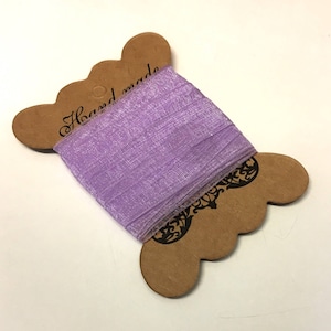 5M, ruban d’organza lilas, ruban lilas, ruban lilas, ruban 15mm, ruban artisanal, ruban lilas transparent, ruban transparent, fournitures d’artisanat uk