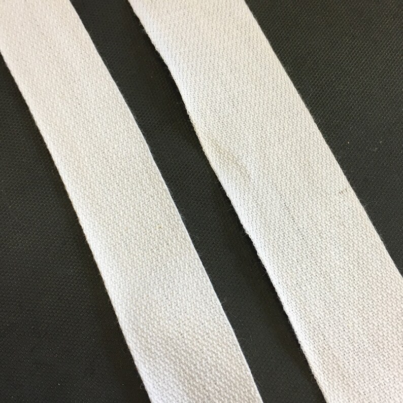 5 Metres of Soft 100 Cotton White Twill Tape for Apron Ties Etsy UK