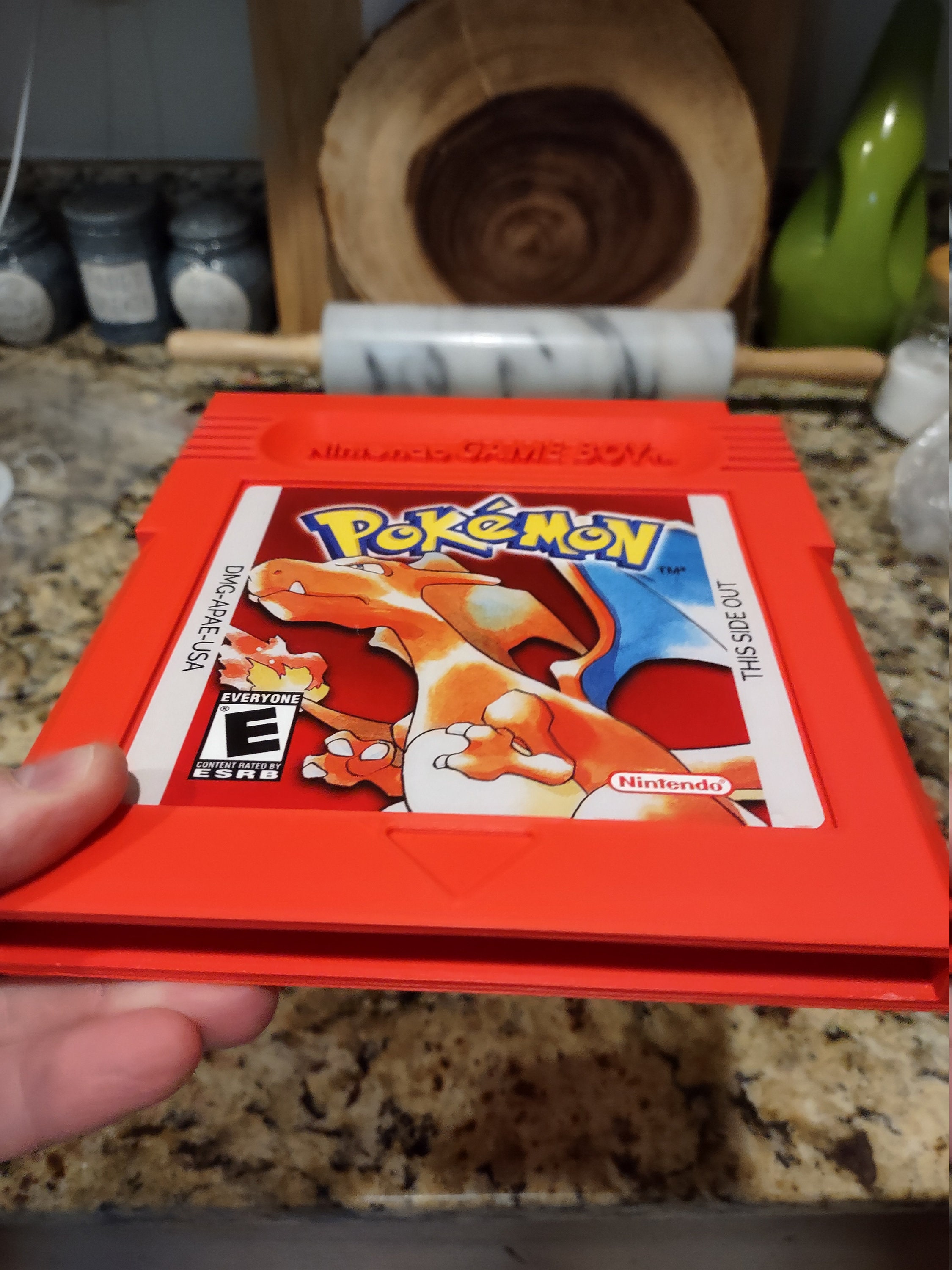 Pokemon Red Giant Size Nintendo Gameboy Cartridge Great gift -  Portugal