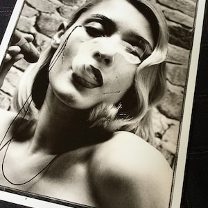 Helmut Newton Vintage Photo Blackshine 1997