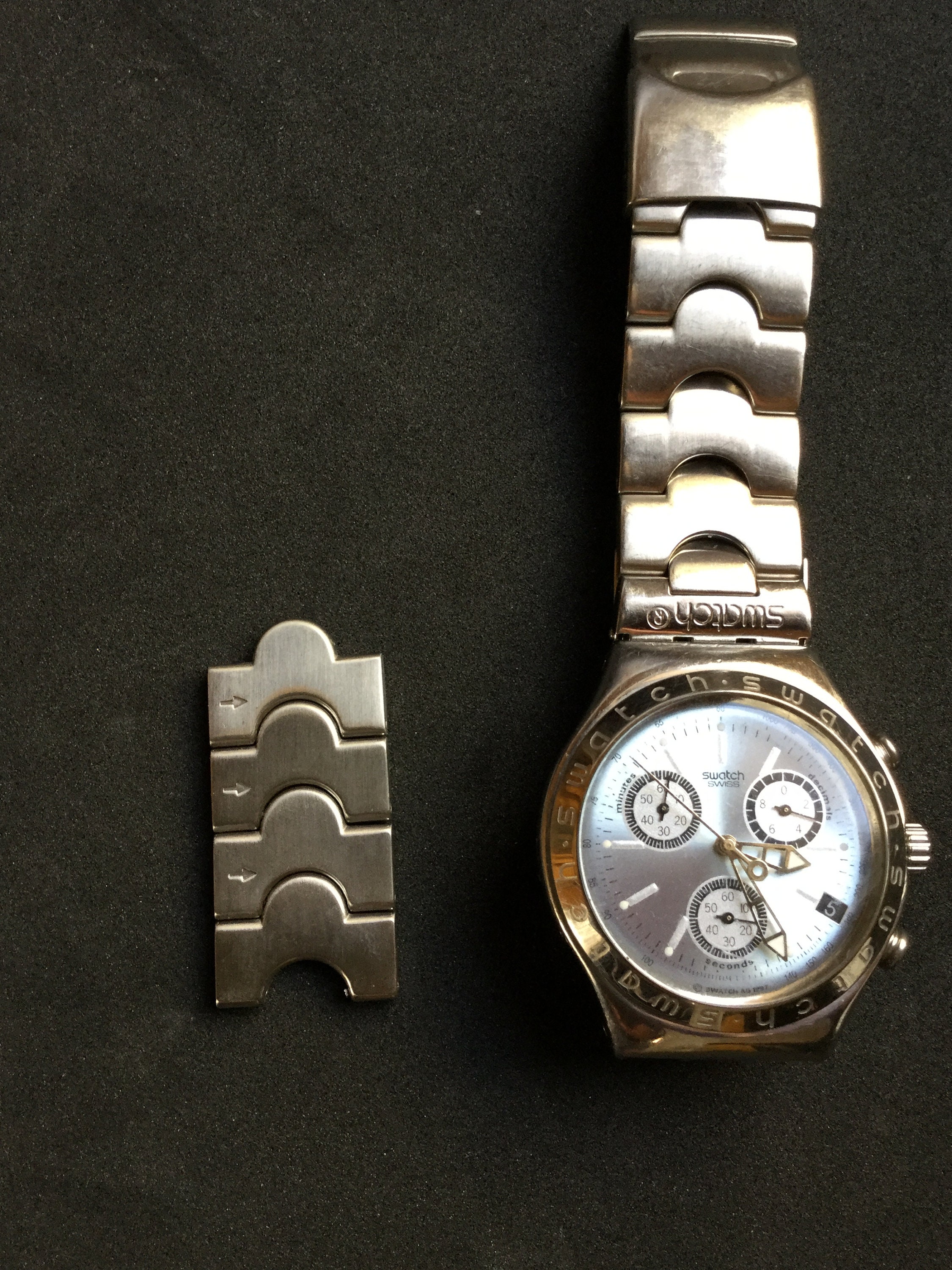 Vintage Swatch Irony Chrono | Etsy Sweden