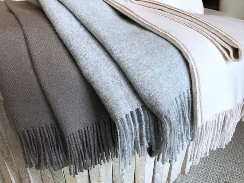 Baby Alpaca Throw, 100 Baby Alpaca Knit Throw, Baby Alpaca Blanket