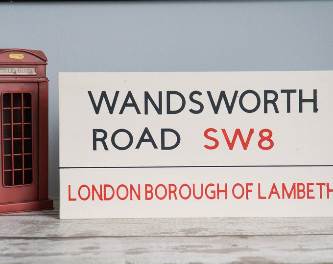 Customized London Street Sign