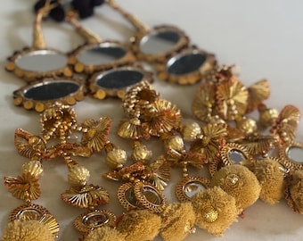 Indian Gold Parandi/Hair Accessory/Bridal Hair
