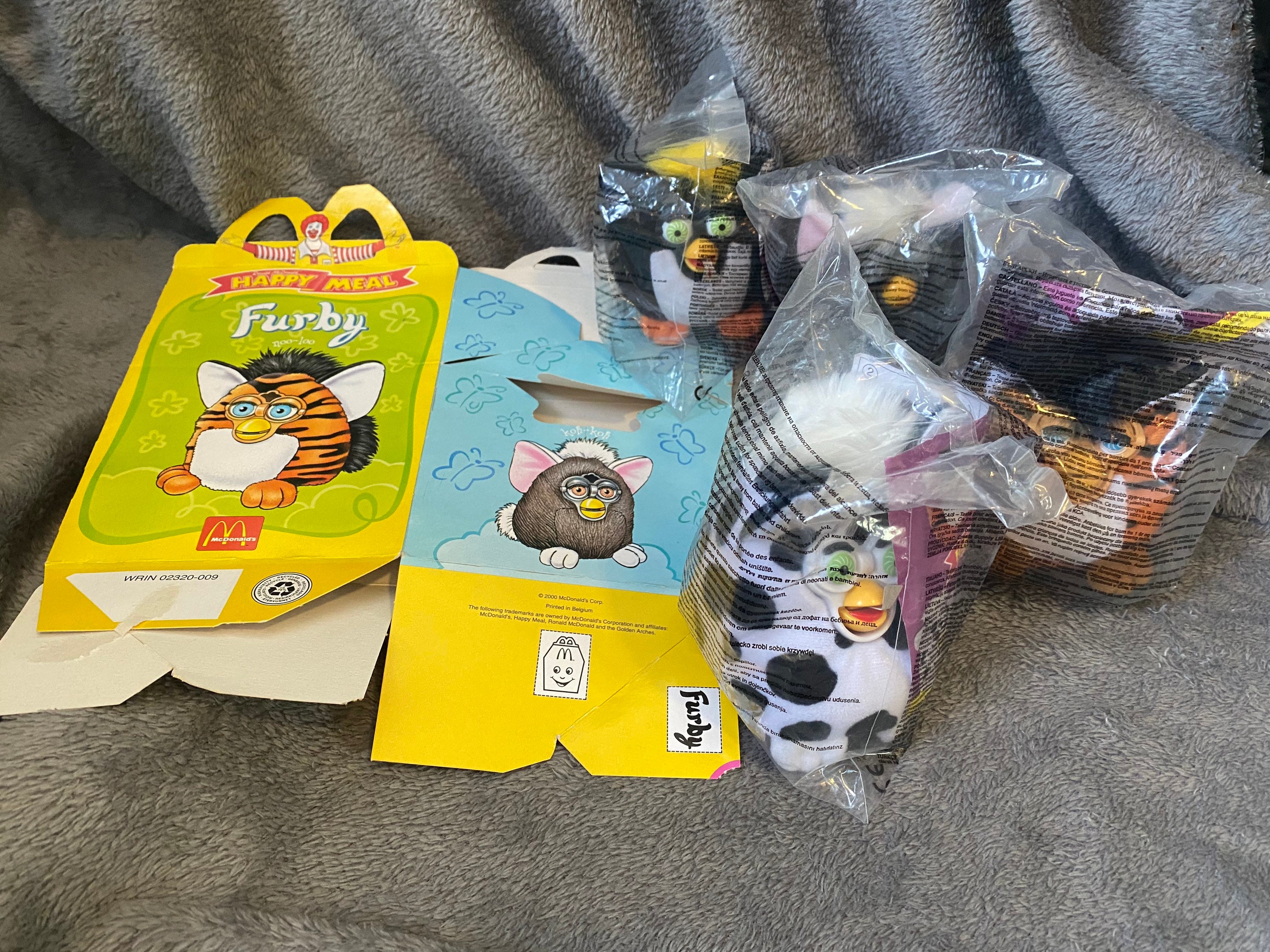 McDonalds furbys NIB with box Etsy