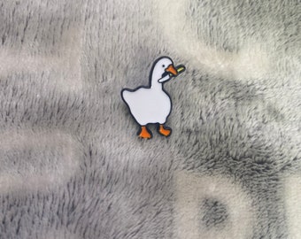 Untitled Goose Game enamel pin