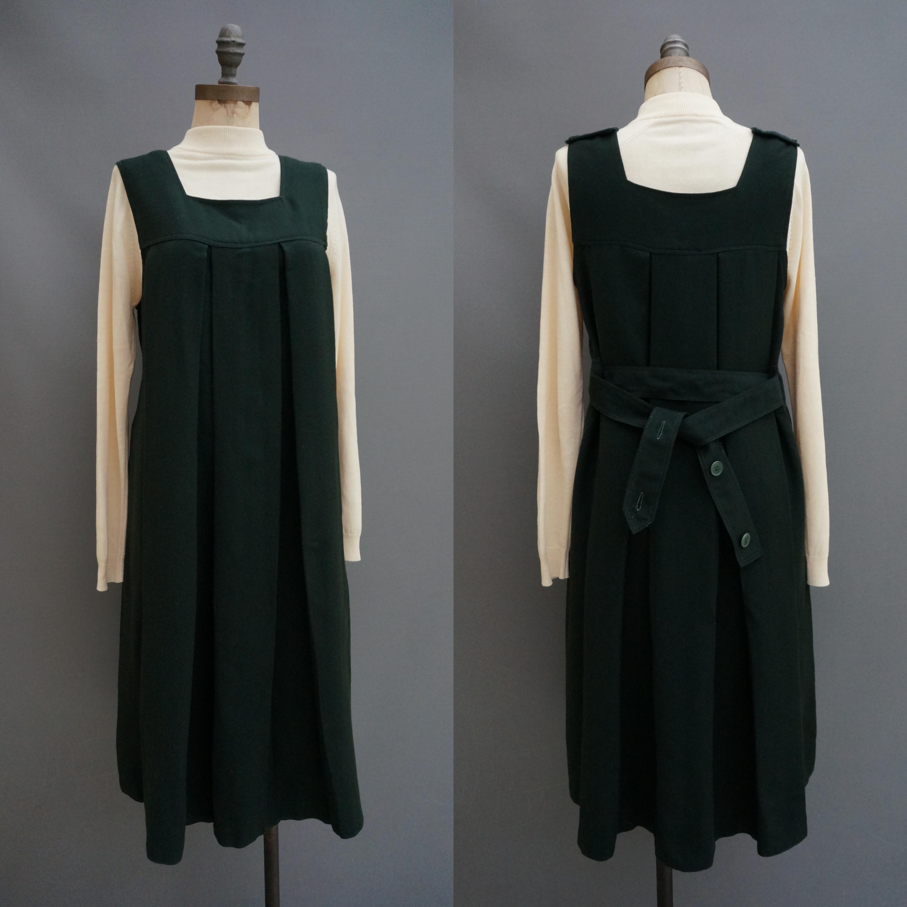 forest green jumper dress Love & Roses Jumper dress - forest green/green