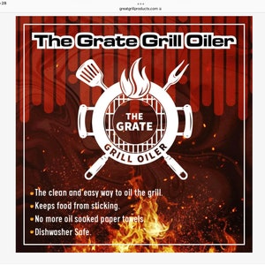 Grate Grill Oiler