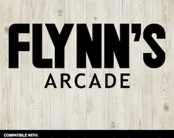 Tron Flynn’s Arcade SVG – Cricut & Silhouette Cut Files (Digital Download)