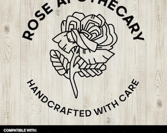 Schitt's Creek Rose Apothecary SVG – Cricut & Silhouette Cut Files (Digital Download)