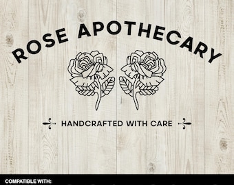 Schitt's Creek Rose Apothecary SVG – Cricut & Silhouette Cut Files (Digital Download)