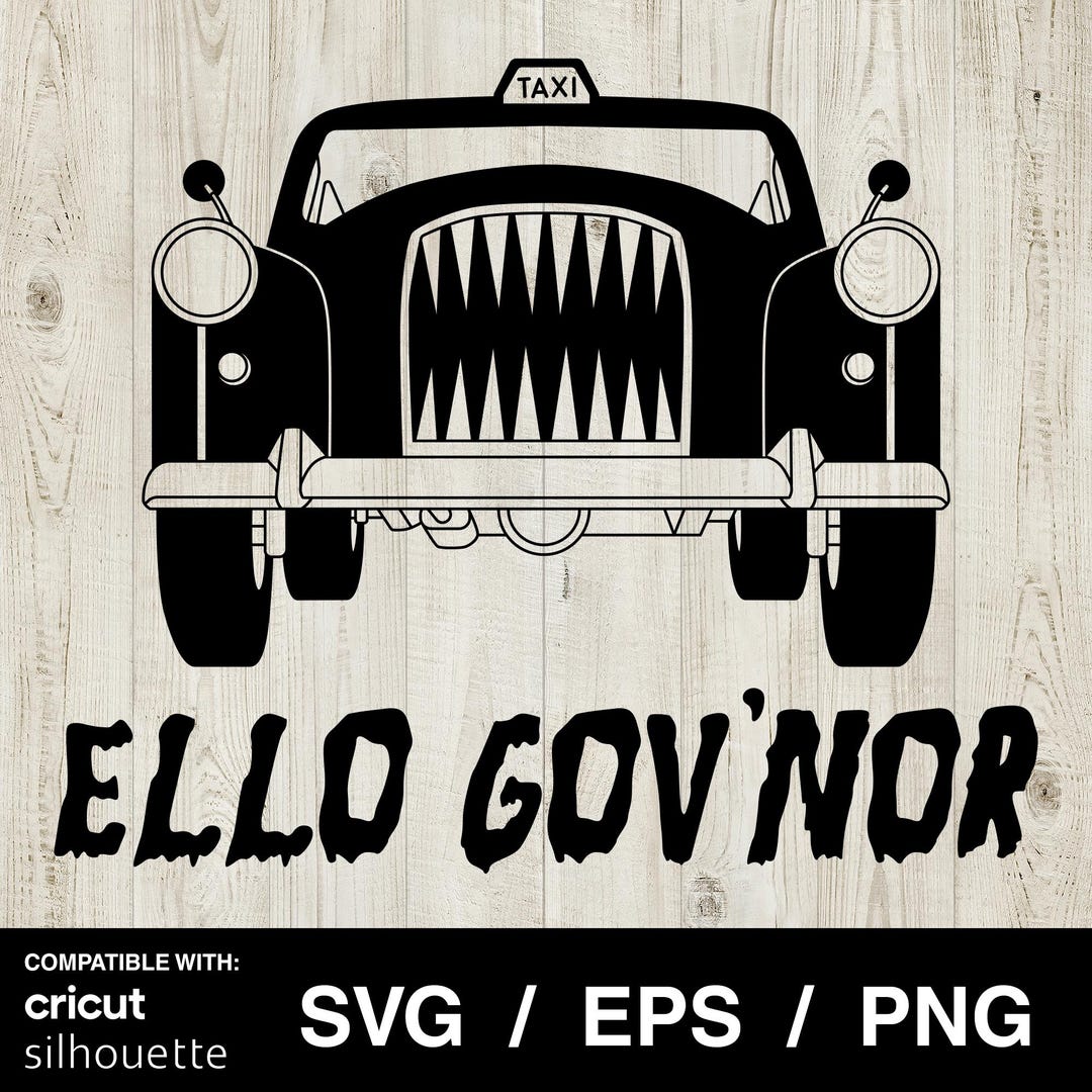 Regular Show Ello Gov'nor SVG - Cricut & Silhouette Cut Files (digital ...