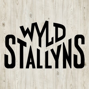 Bill und Ted ausgezeichnete Abenteuer Wyld Stallyns SVG - schneiden Sie Dateien für Cricut und Silhouette - Instant Download