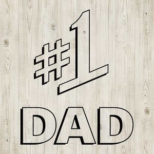 Seinfeld SVG #1 Dad - Schnittdateien für Cricut und Silhouette - Sofort Download