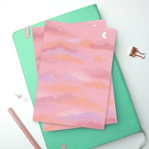 Dreamy Notepad, Memopad, Notes, Desk Stationery