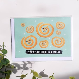 Sweeter than Jalebi - Desi Greeting Card