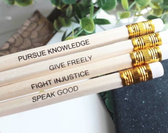 Morality Pencils (Set of Four) - By Halo Kits