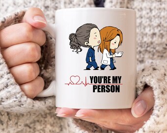 You're My Person #3 - Greys Anatomy Christmas Present Gift 11oz MUG