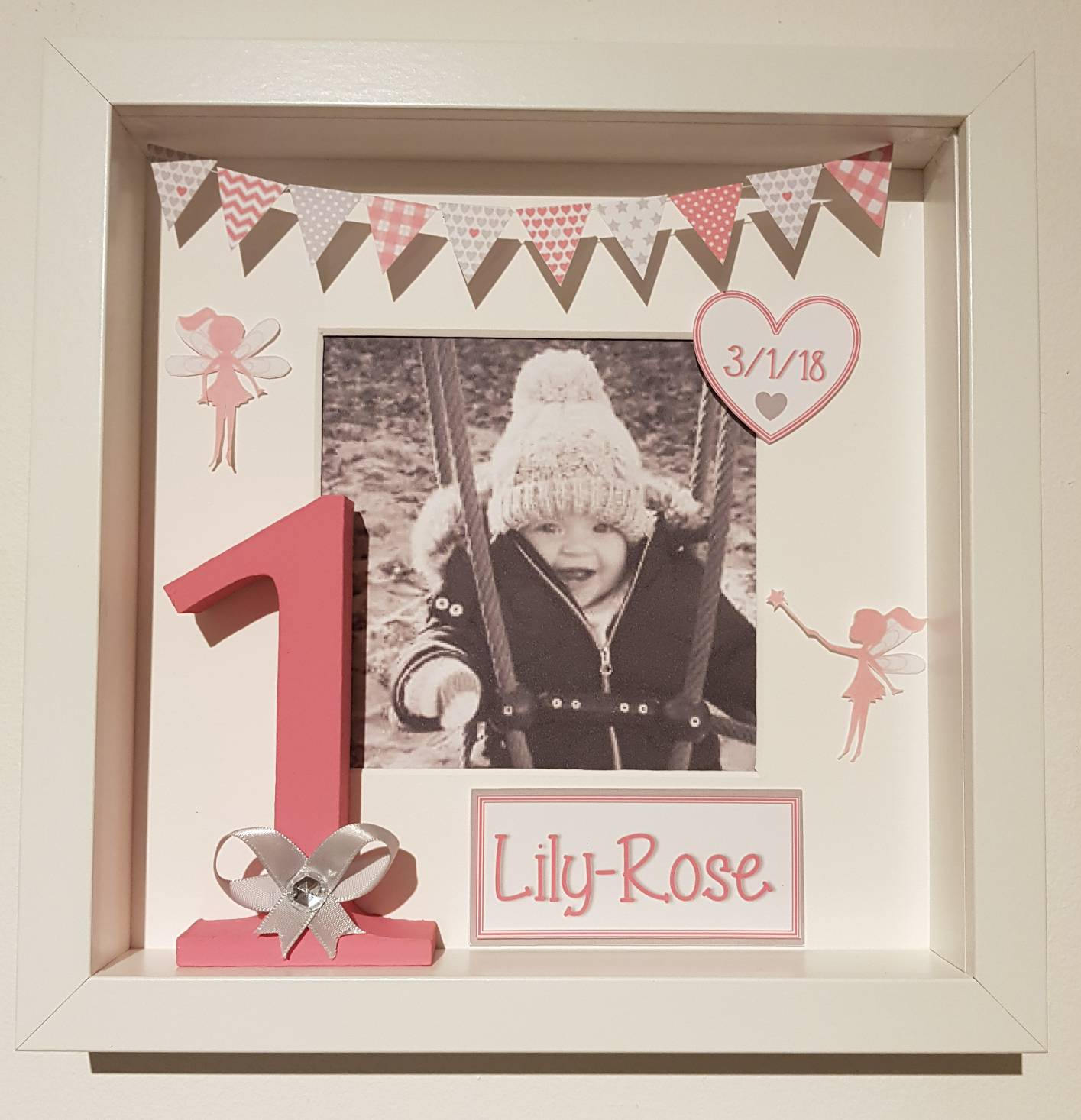 First Birthday Frame Etsy UK