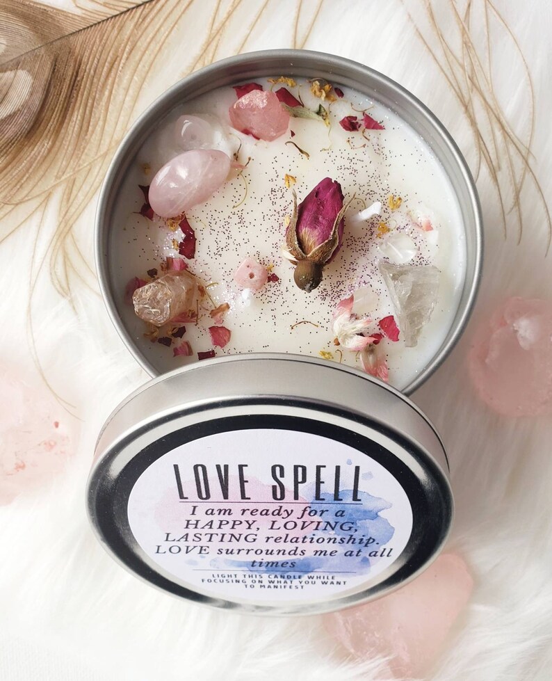 LOVE SPELL candles Scented / Unscented candle for Intimacy Etsy