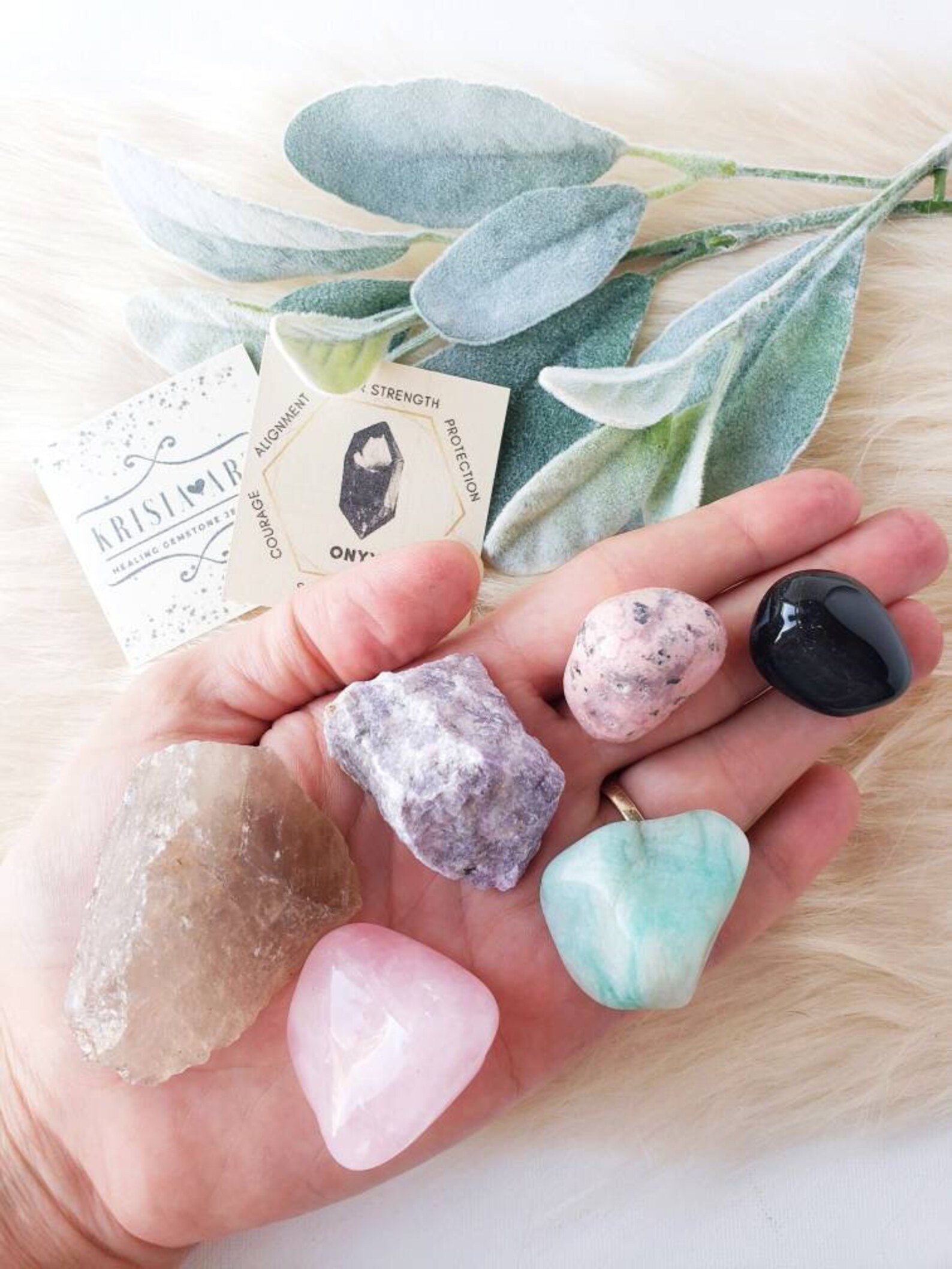 Crystals for GRIEF and LOSS Crystal Set for Breakup Gift Etsy