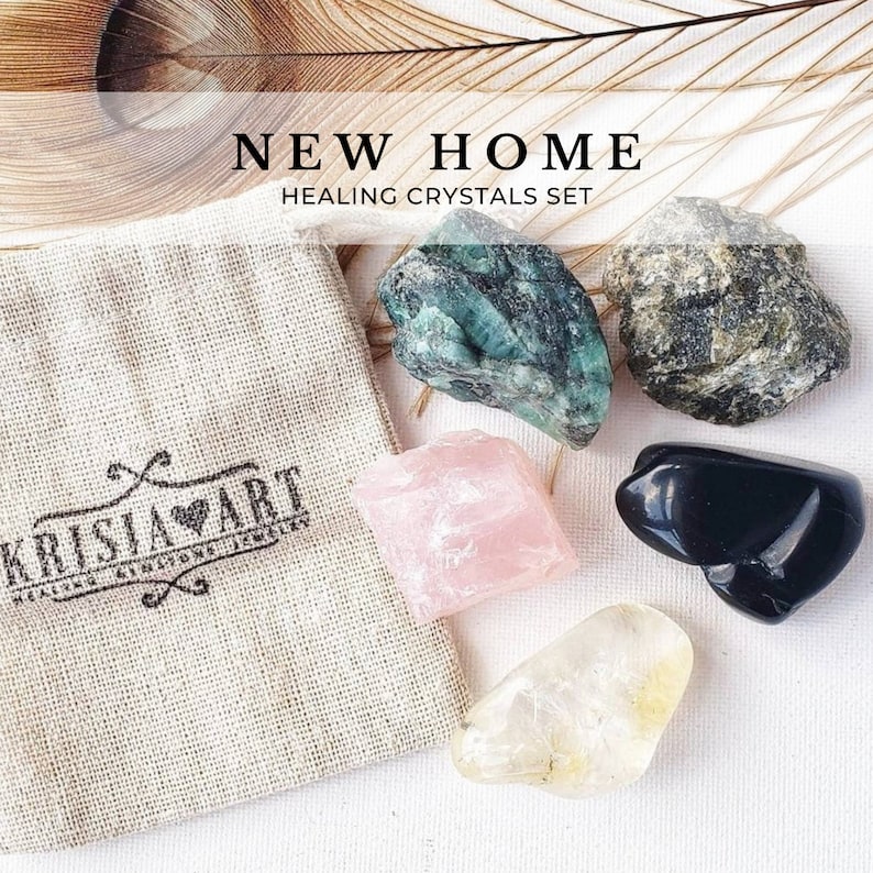 NEW HOME Crystal Set for Peace Blessing and Protection Etsy UK