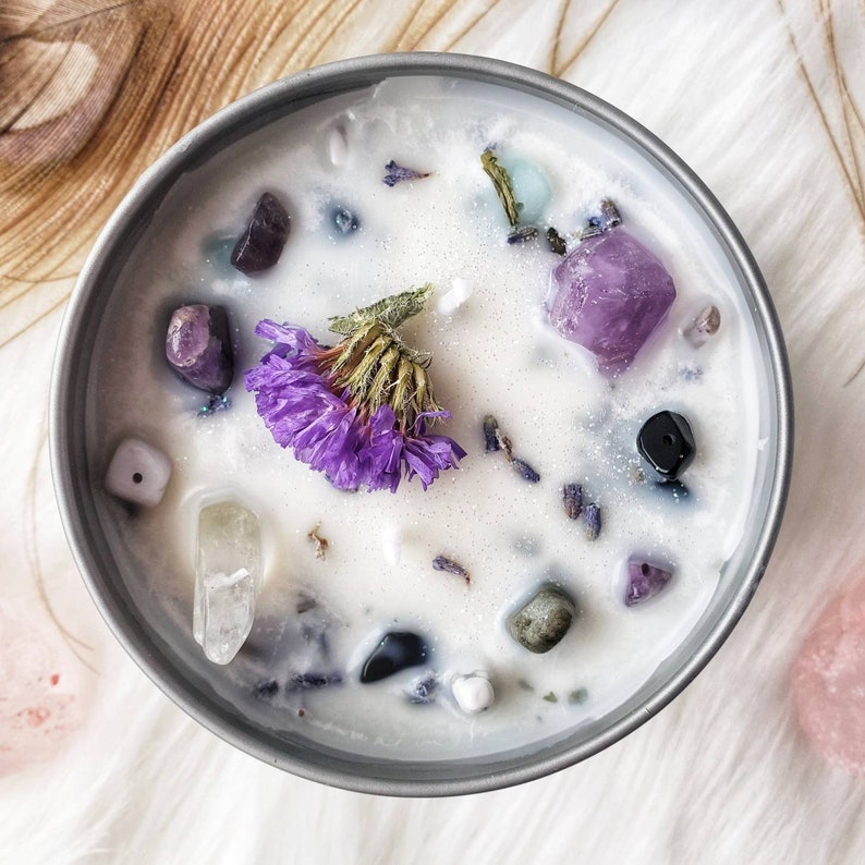 CALMING STRESS Relief & ANXIETY Candle. Scented Healing Etsy