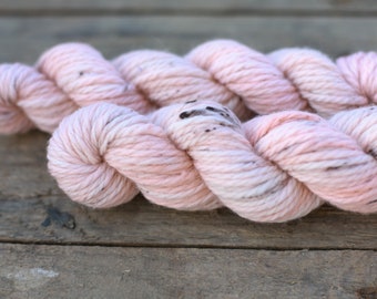 Hand dyed Merino Yarn extrafine, hand dyed wool, flamingo