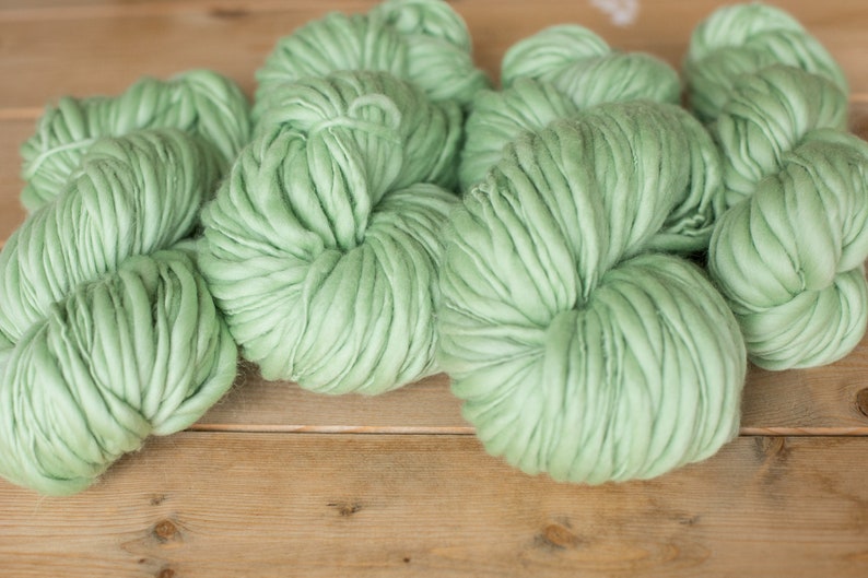 Thick and Thin Merino Yarn Art Yarn Merino / Wool Handspun Etsy