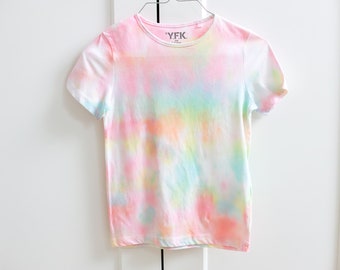 Children's T-shirt hand-dyed size. 128