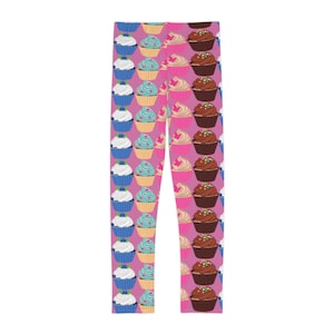 Cupcake Kids Leggings (AOP)