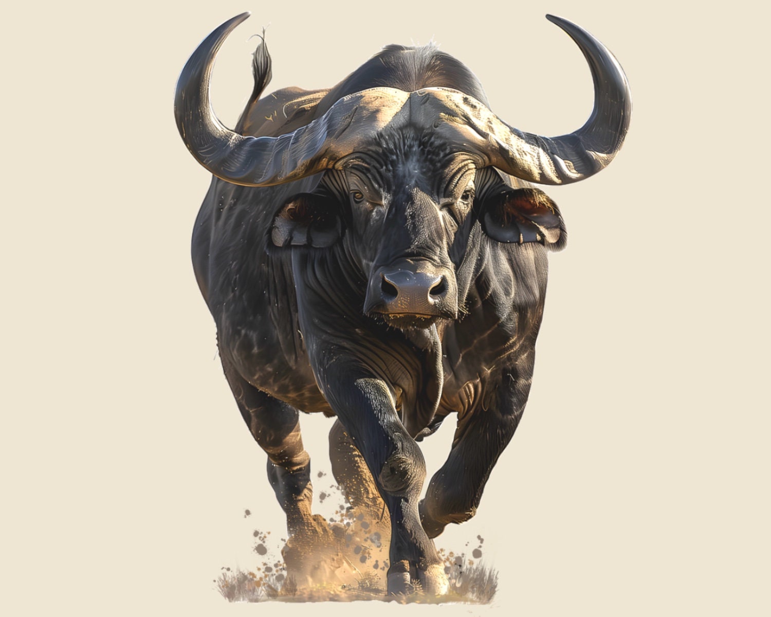 African Cape Buffalo Clipart Safari Animal High Definition PNG File Il Fullxfull.5924054329 Sqhe