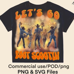 Musique country danse en ligne PNG T-shirt Sublimation graphique Cowboys & Cowgirls Image clipart Western SVG Design Téléchargement numérique instantané png