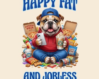 Zabawny buldog angielski w formacie PNG, grafika dla miłośników psów, projekt cytatu o leniwym zwierzaku, koszulka z humorystycznym psem w sublimacji (natychmiastowe pobranie cyfrowe)