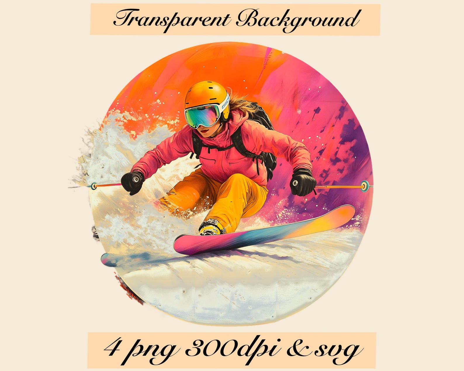 Skiing Clipart PNG Winter Sports Vector Graphics SVG Downhill Skiing ...