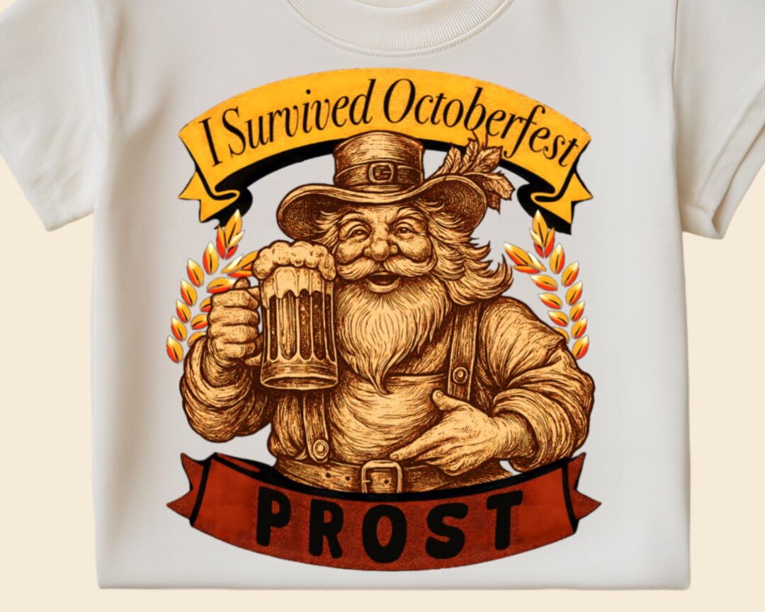 Oktoberfest German Beer Festival PNG SVG: Sublimation Design, DTF ...