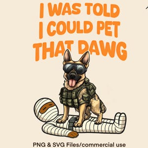 Belgium Malinois Cartoon PNG T-shirt Sublimation Design Goggles & Combat Gear Clipart Image Humor SVG Graphic Instant Digital Download File