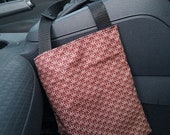 car trash can, empty car pocket, zero waste, waste bag, car accessory, storage bag, cloth bag, handmade