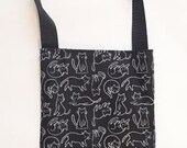 car trash can, empty car pocket, zero waste, waste bag, car accessory, storage bag, cloth bag, handmade