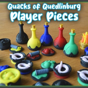 Quacks of Quedlinburg Upgraded Player Pieces / Tokens / Upgrade / Game add-on