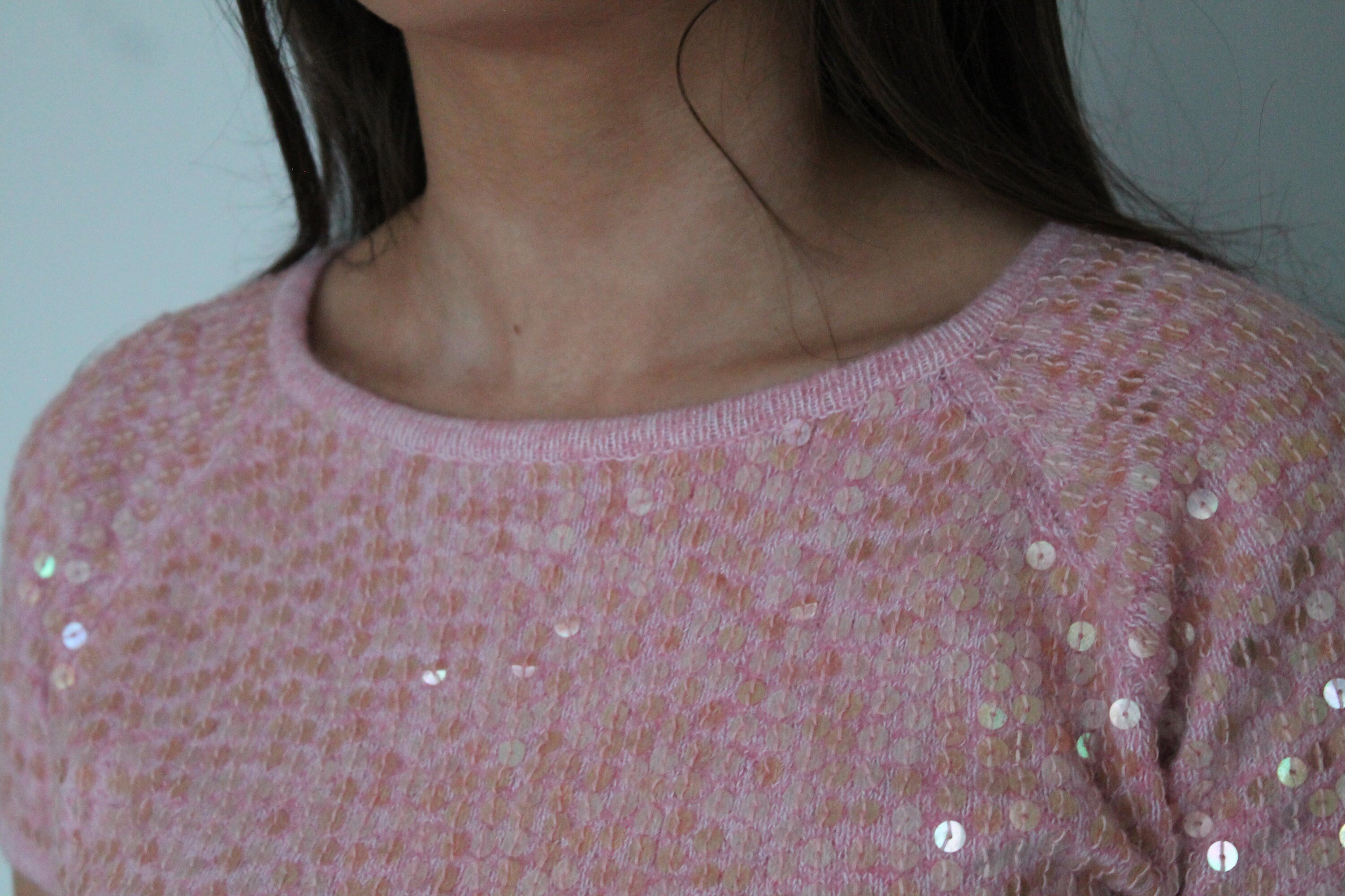 Yk2 Mohair Sequin Pink Cropped Jumper / Yk2 Cropped Jumper / Etsy