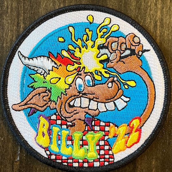 Ice Cream Cone Goat Billy Strings Europe '72 patch