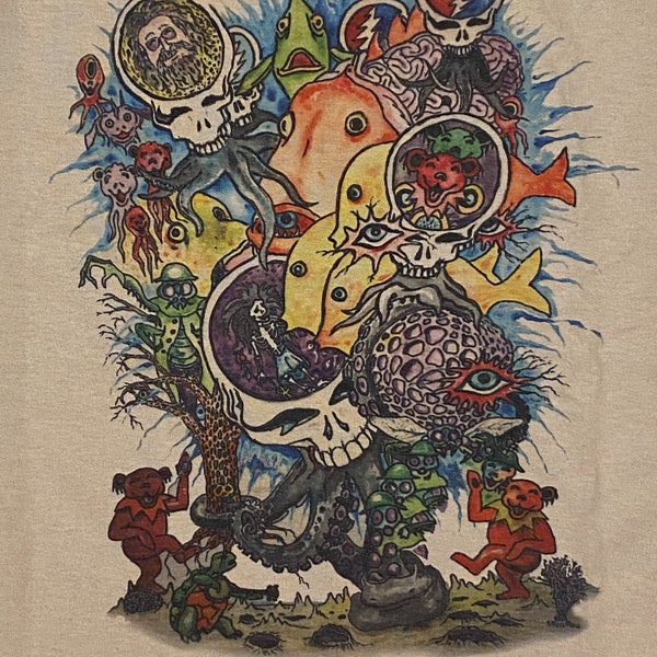 Reef Madness t-shirt on "Sand" color